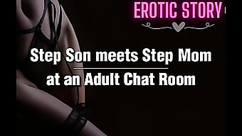 Stepson connects with Stepmom in a mature chat room